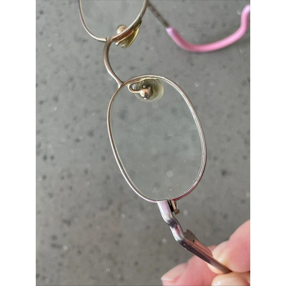 Jungle Eyewear Eyeglasses Frames ONLY Piranha Pink 125 Kids full rim oval